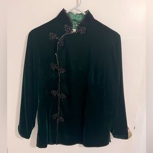 Gorgeous Velvet Vintage Chinese Coat